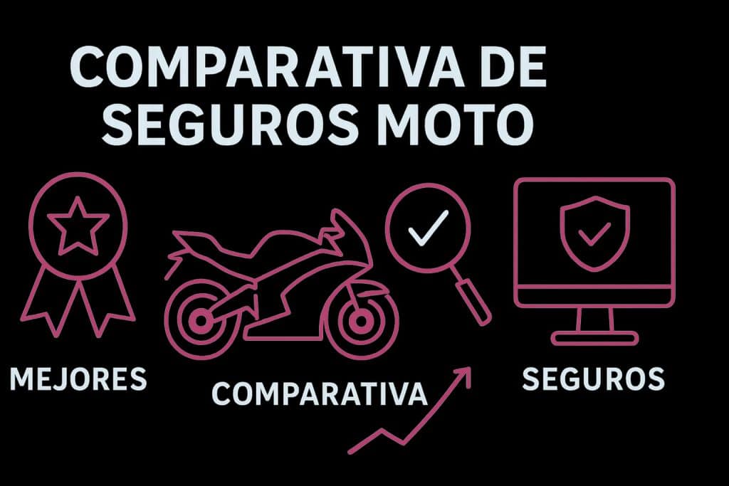 7 Mejores Comparativa De Seguros Moto Para Elegir En 2026 - Inxur - Tu guía en la jungla de los seguros