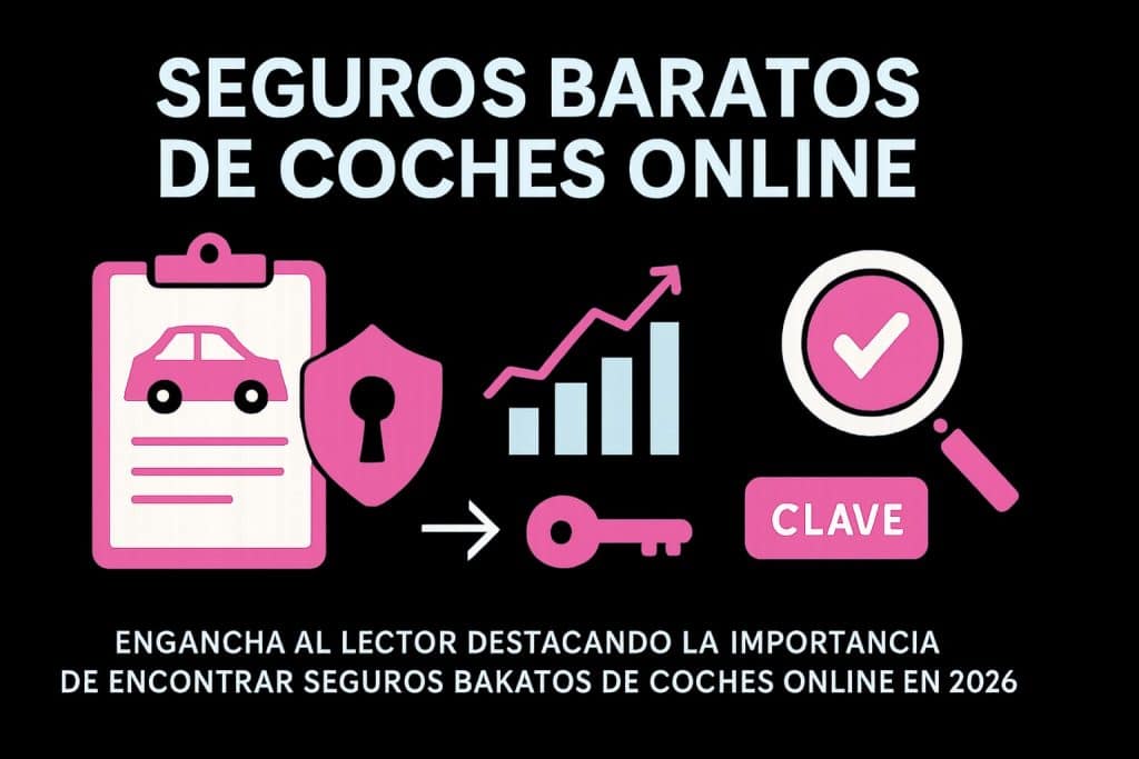 7 Estrategias Clave de Seguros Baratos de Coches Online 2026 - Inxur - Tu guía en la jungla de los seguros