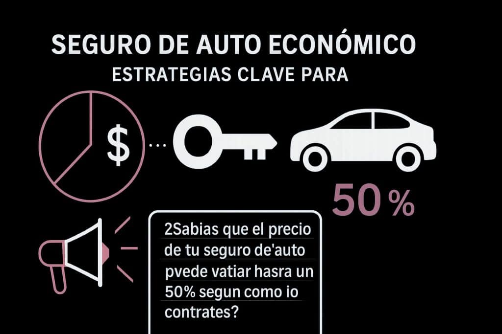 7 Estrategias Clave Para Conseguir Un Seguro De Auto Economico 2026 - Inxur - Tu guía en la jungla de los seguros