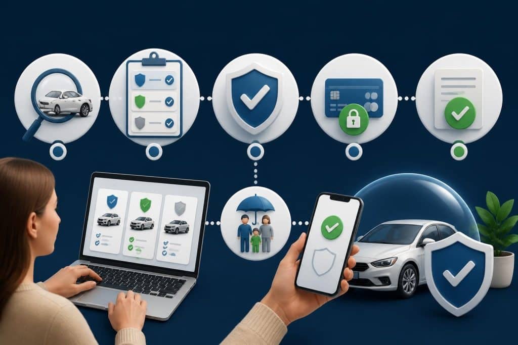 Contratar Online Seguro de Coche: Guía Completa 2026 - Inxur - Tu guía en la jungla de los seguros