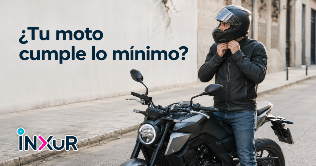 El seguro mínimo que tu moto debe tener.