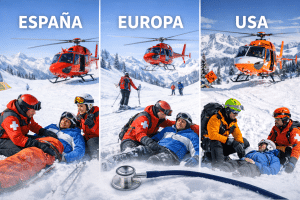 Seguro de esquí en España y en el extranjero límites médicos por destino