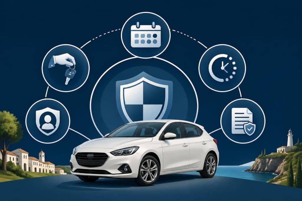 Seguros por Días Coche: Guía Completa 2026 - Inxur - Tu guía en la jungla de los seguros