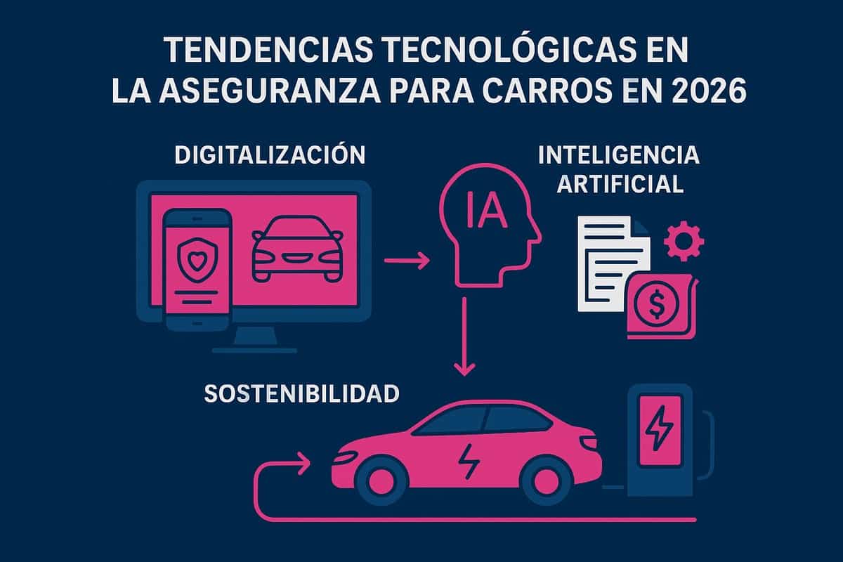 Tendencias y tecnología en la aseguranza para carros: lo que marcará 2026