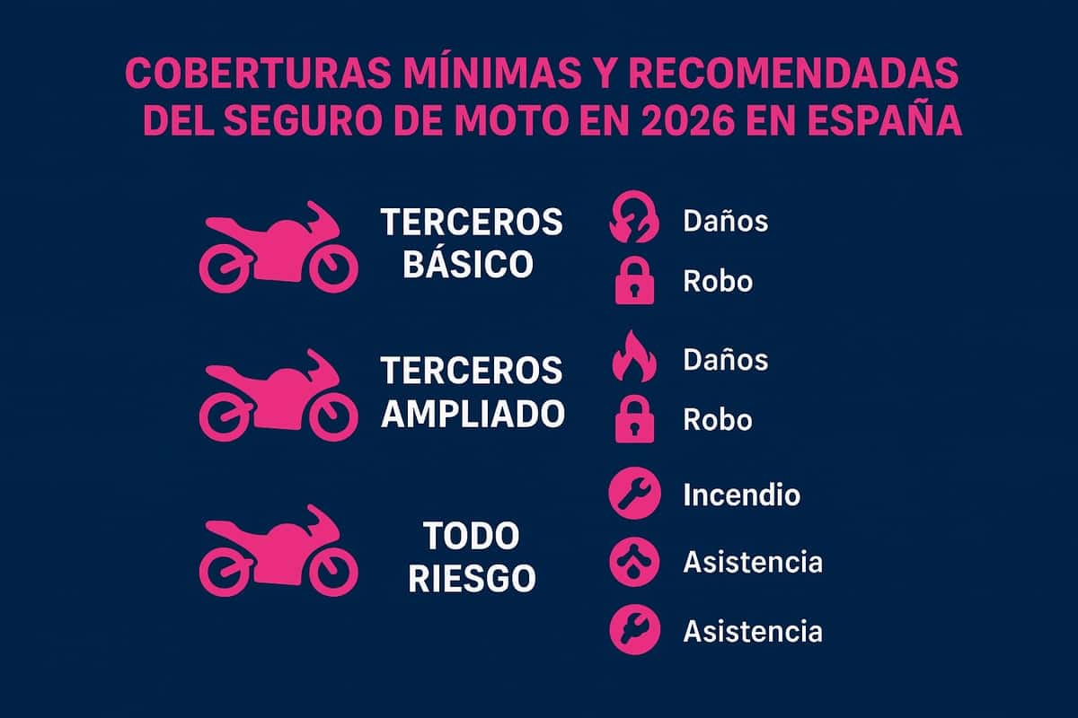 ¿Qué Coberturas Debe Tener el Seguro de Moto en 2026?