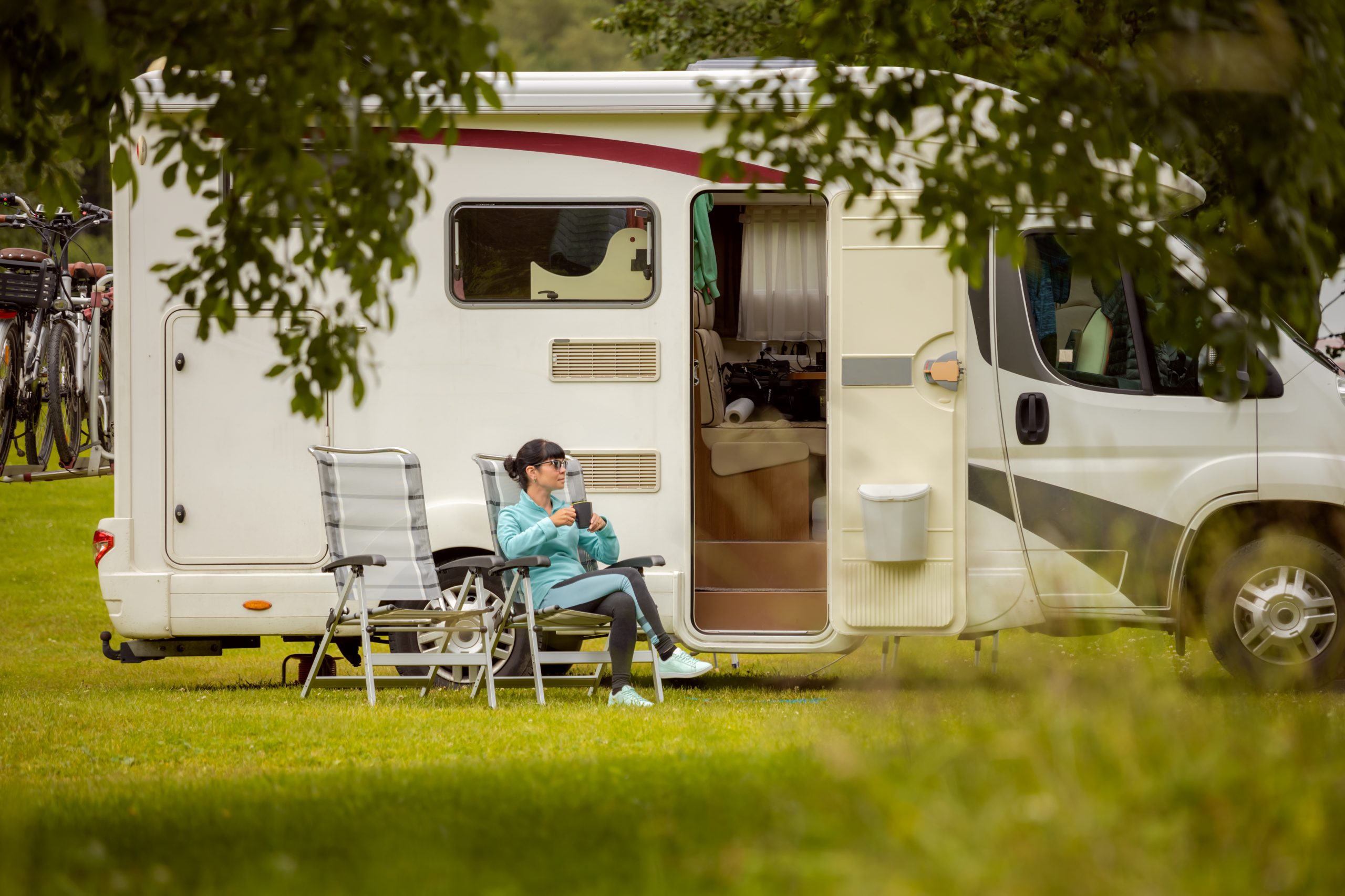 aparcar la autocaravana