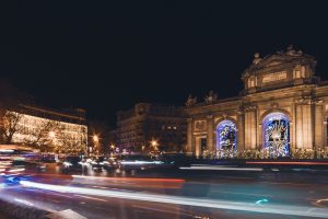 circular por Madrid en coche