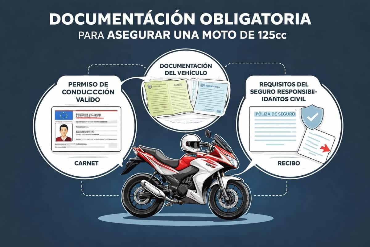 Requisitos legales motos 125