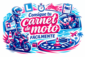 Con autoescuela o por libre, te explicamos como obtener tu carnet de moto de forma sencilla y econ&oacute;mica