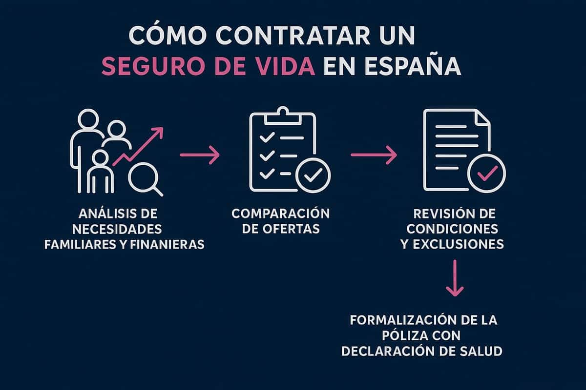 Cómo contratar un seguro de vida paso a paso