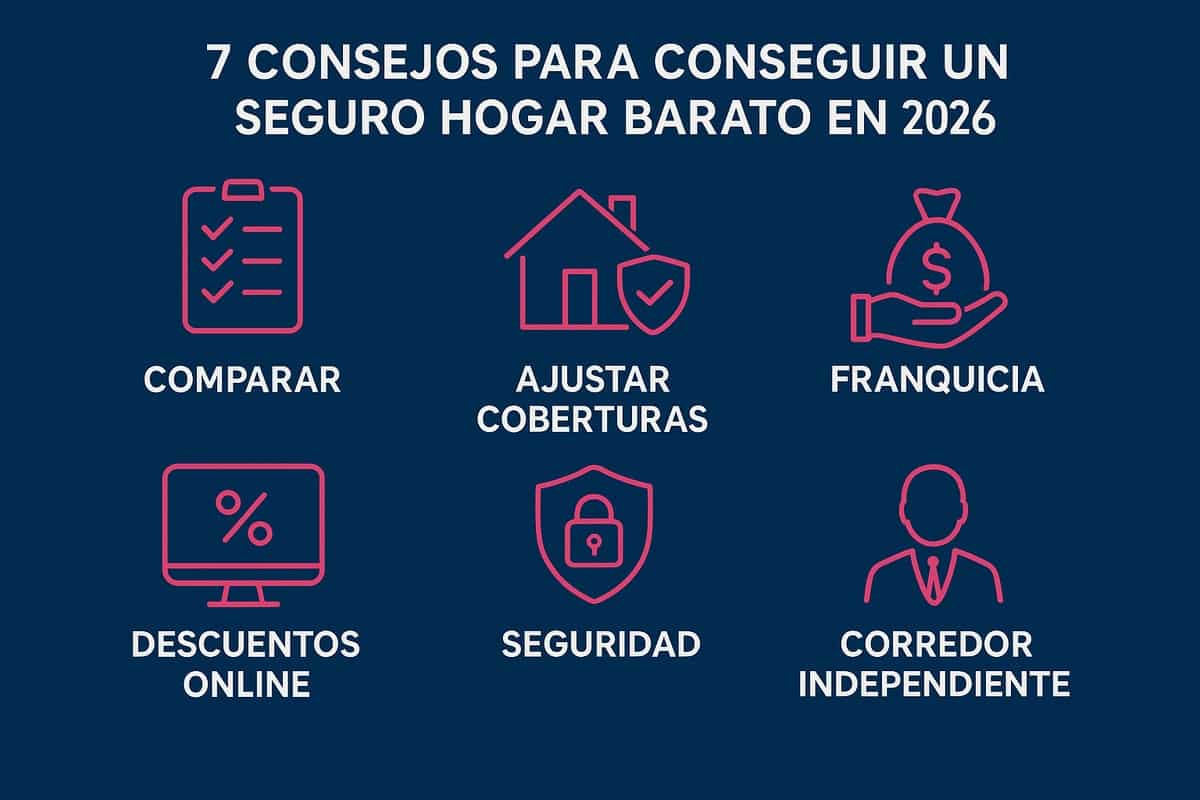 7 Consejos Clave Para Conseguir Un Seguro Hogar Barato En 2026