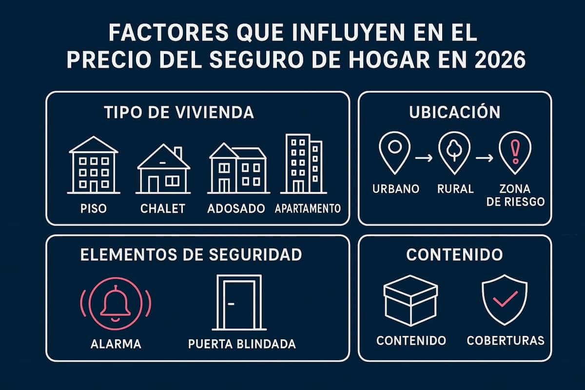 Factores que Determinan el Precio del Seguro de Hogar