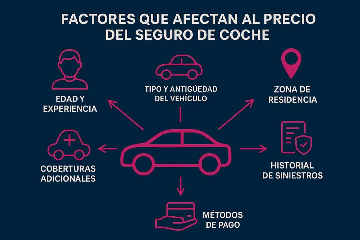 Factores que influyen en el precio del seguro de coche