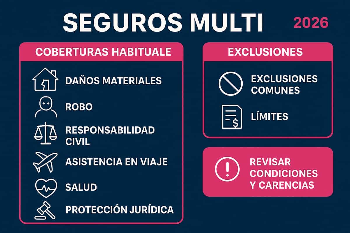 Coberturas y Exclusiones Más Frecuentes en 2026