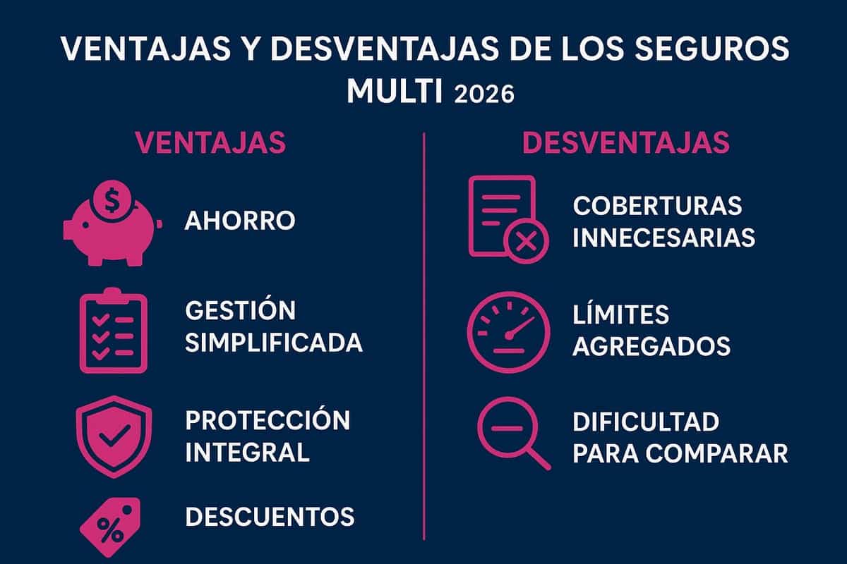 Ventajas y Desventajas de Contratar un Seguro Multi