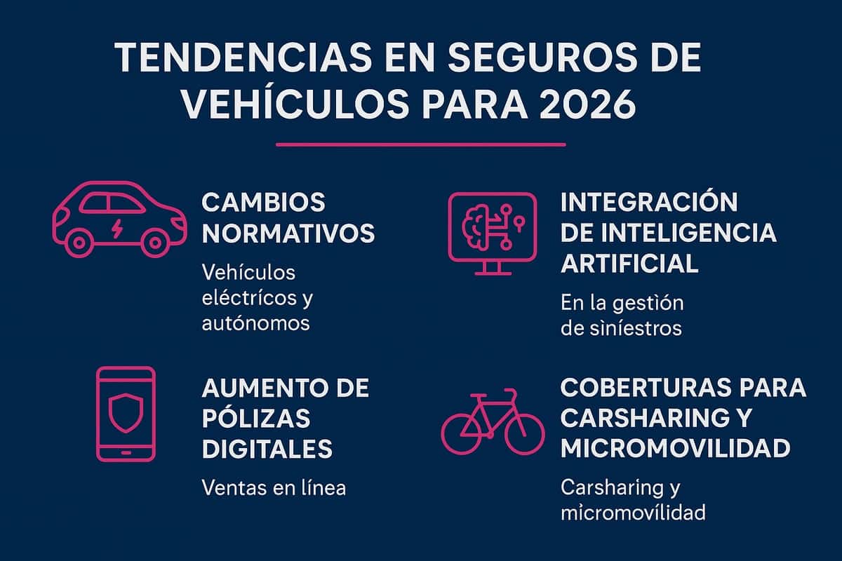Novedades y tendencias en seguros de vehículos para 2026