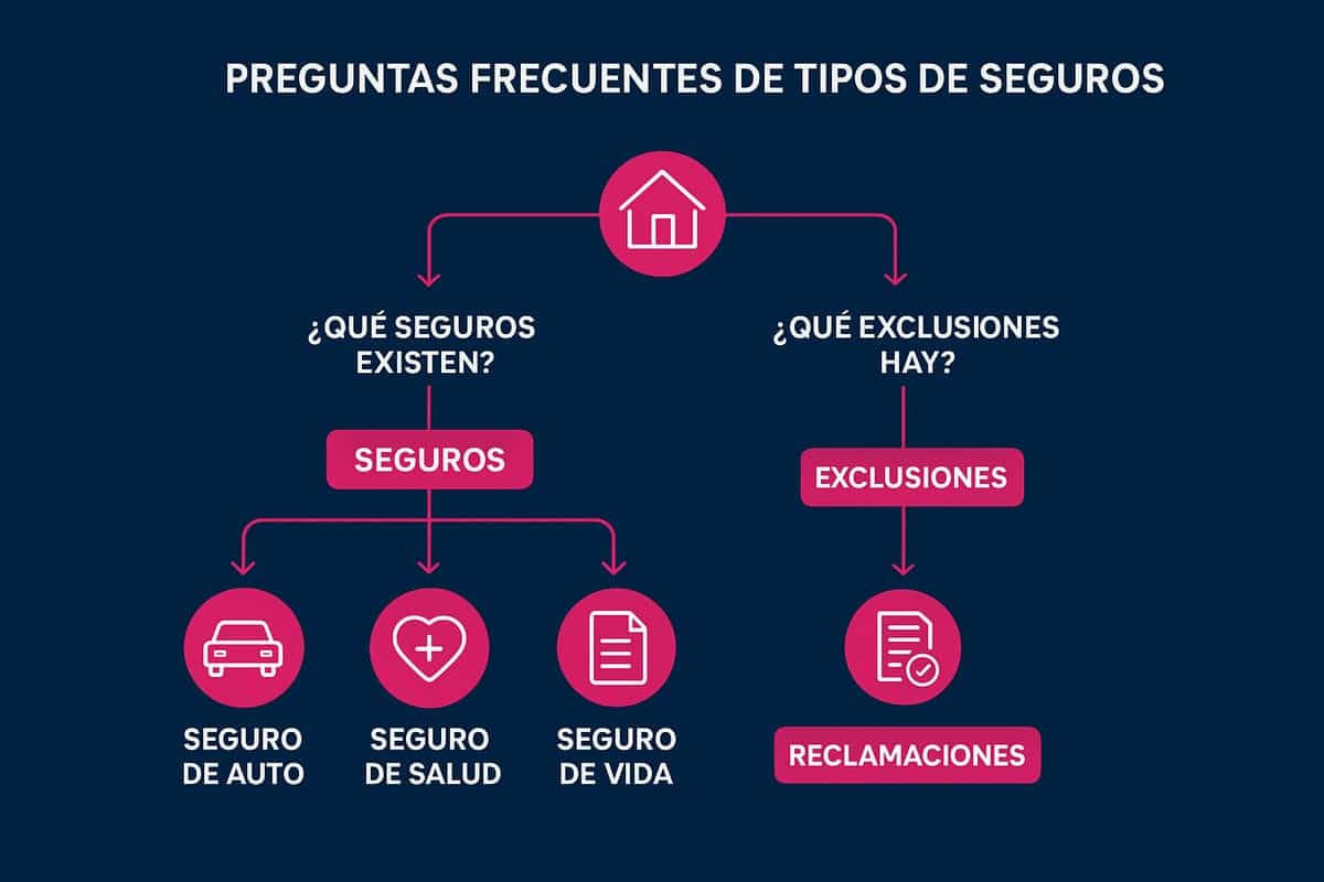 Preguntas frecuentes sobre tipos de seguros