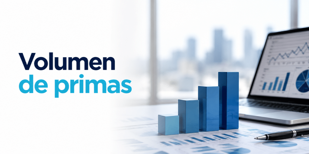 Volumen de primas - Inxur - Tu guía en la jungla de los seguros